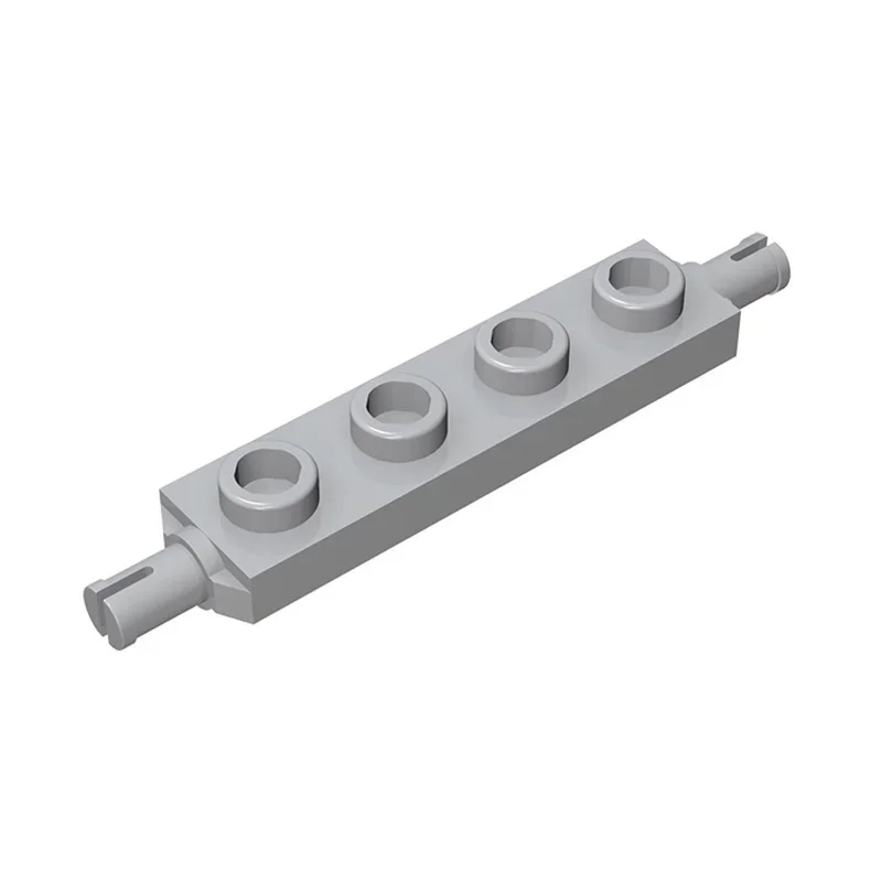 Gobrick 1 шт. особая пластина MOC 1x4 с держателем колеса совместимая моделями 2926 42946