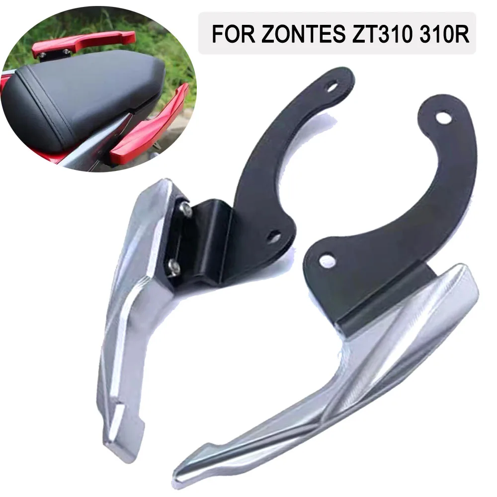 

ZT310 310R Motorcycle Tail Handrail For Zontes 310R ZT310 Aluminum Rear Shelf Handle Tail Fin Accessories ZT 310 310 R