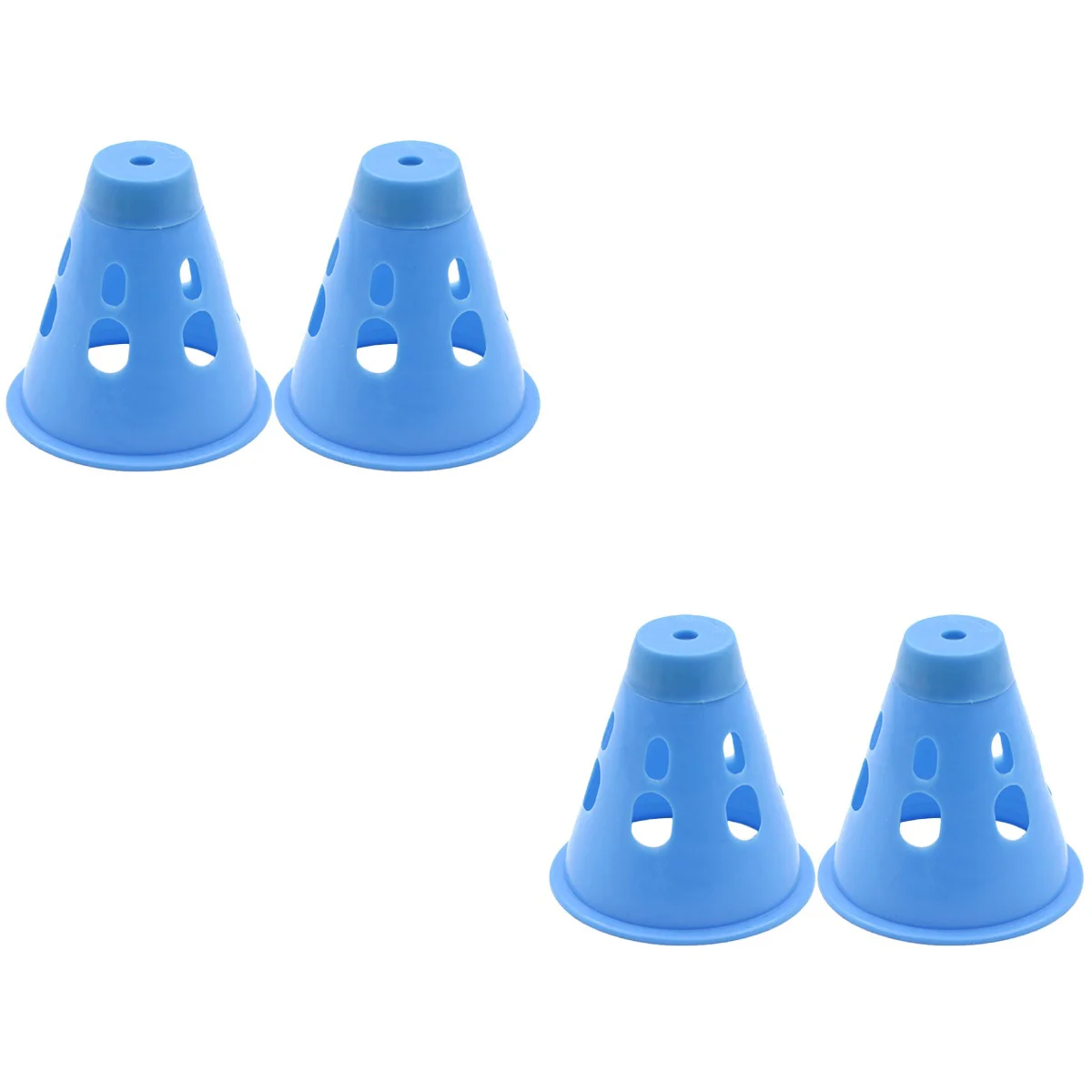 

4 pcs Tent Nail Cover Tent Nail Warning Caps Tent Nail Cover Kids Tent Stake Cover Camping Supplies