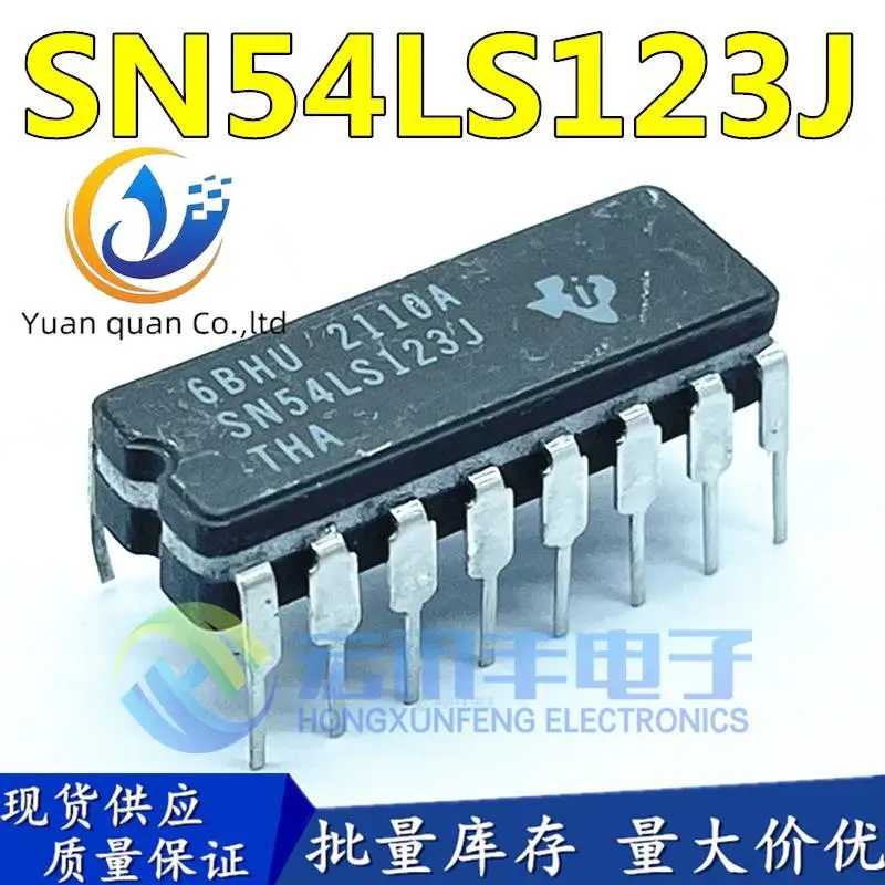 

10 шт. Оригинальный Новый SN54LS123J 54LS123AJ CDIP-16