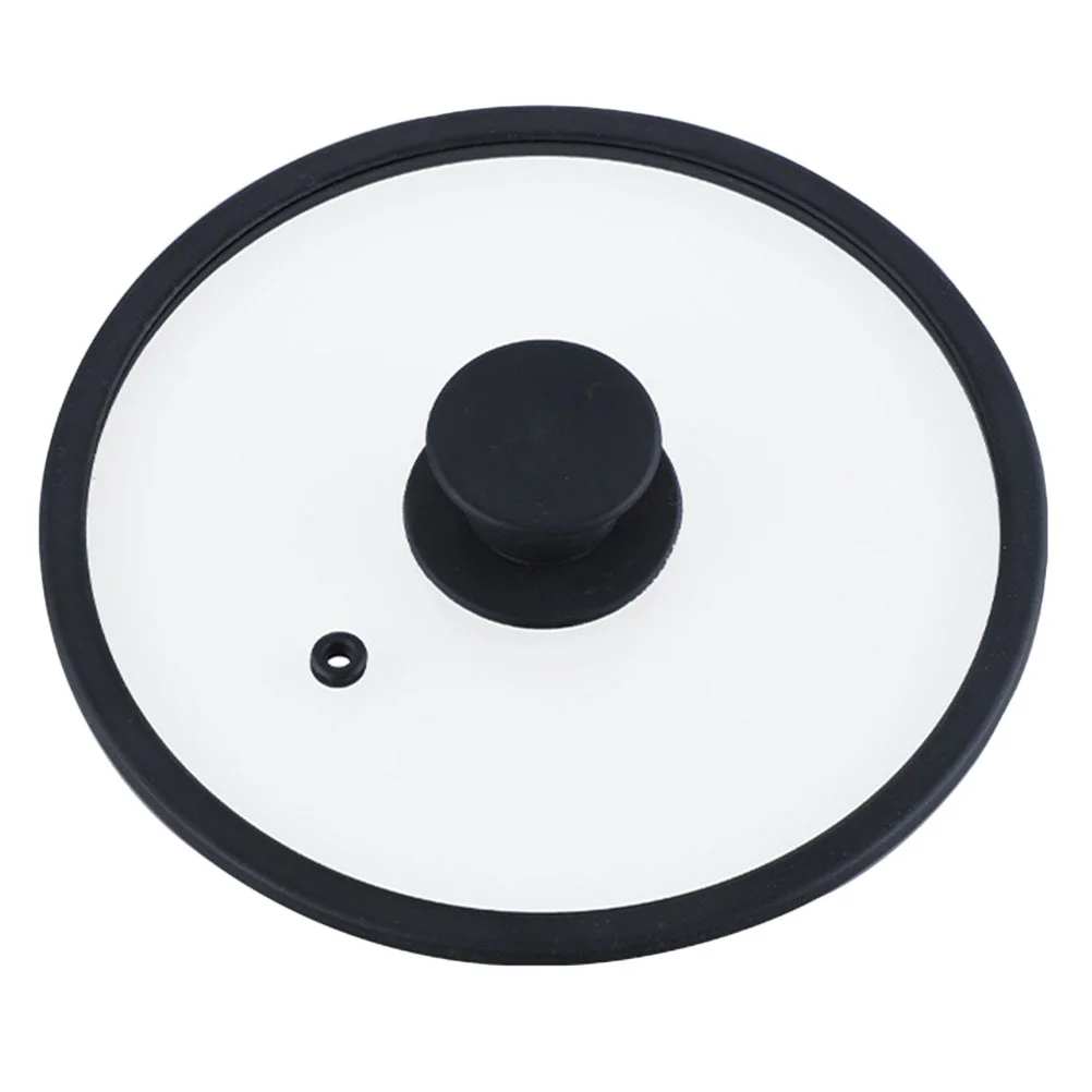 

1Pc Durable Creative Exquisite Convenient Glass Pot Lid Visual Pot cover