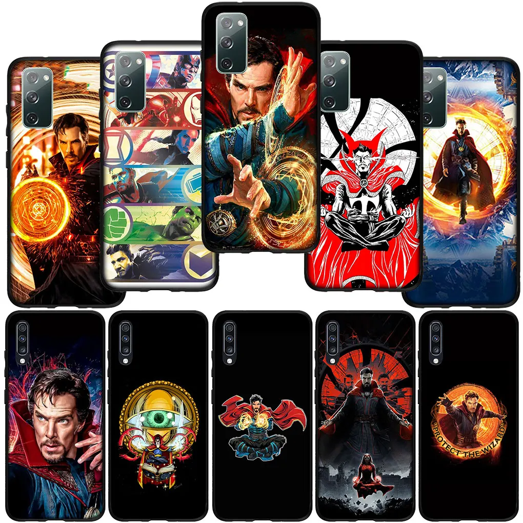 Чехол с доктором странным Marvel Super heroe для телефона Samsung Galaxy S23 S22 S21 S20 Fe Ultra S8 Plus A12 A13 A21S A71 S7
