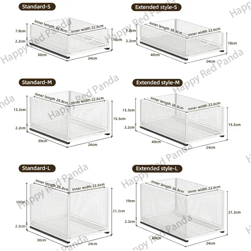 Кухонный ящик для хранения шкаф под раковиной выдвижная корзина с направляющей