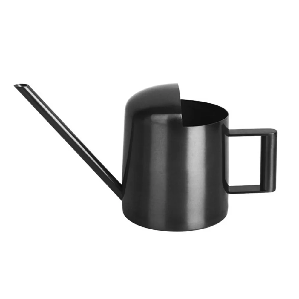 

300ml Modern Plants Pot Indoor Outdoor Water Can Home Garden With Handle Stainless Steel For Kids Ergonomic Design Long Mouth