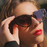 new fashion cat eye sunglass colorful trendy personalized female eyewear luxury brand designer popular women travelling shades