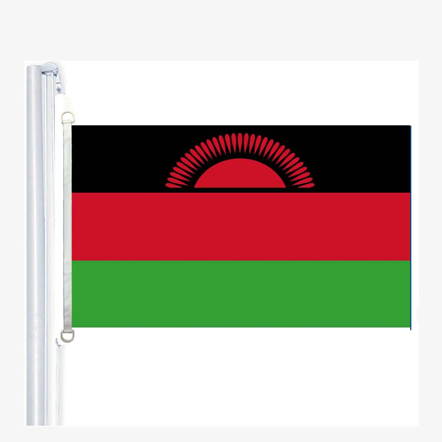 

Malawi flag,90*150CM ,100% polyester, banner,Digital Printing
