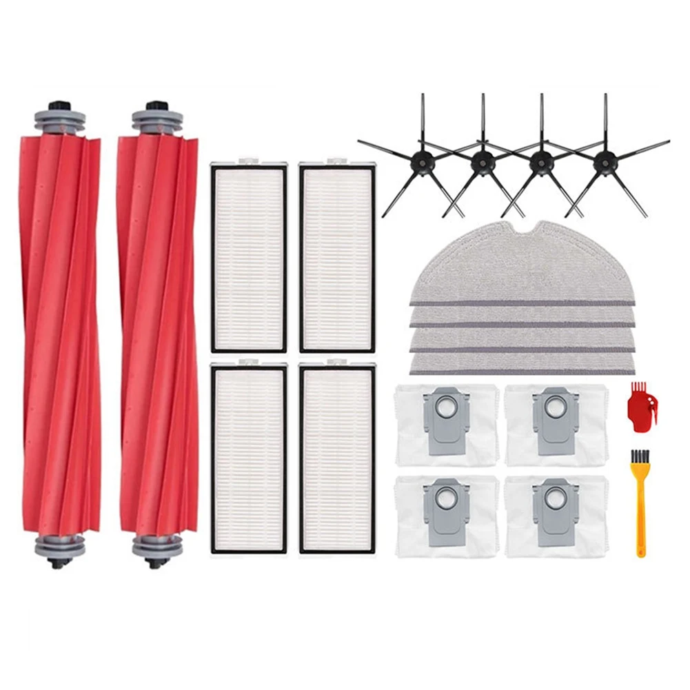 

For Max, Max+, Plus,T8 Hepa Filter Robot Vacuum Cleaner Parts Main Side Brush Mop Cloth Dust Bag