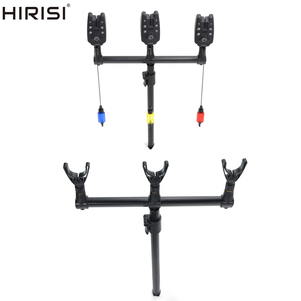 Hirisi Carp Fishing Tackle Set Fishing Bite Alarm and Fishing Swinger Rod Pod Support Bank Stick Fishing Accessories