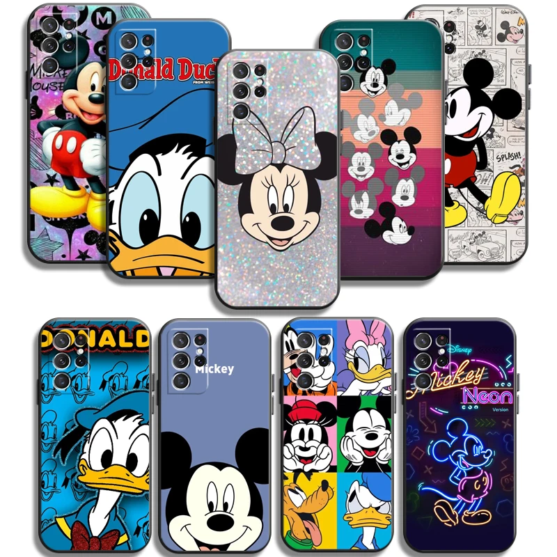 

Disney Mickey Cartoon Phone Cases For Samsung Galaxy A31 A32 4G A32 5G A42 5G A20 A21 A22 4G 5G Soft TPU Carcasa Back Cover