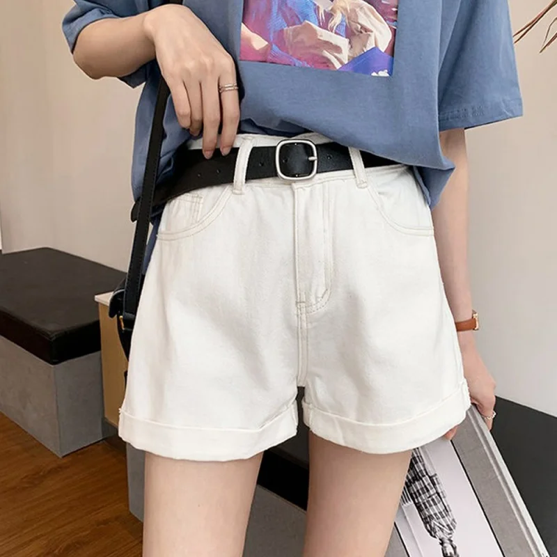 

Living initial roll up denim jeans