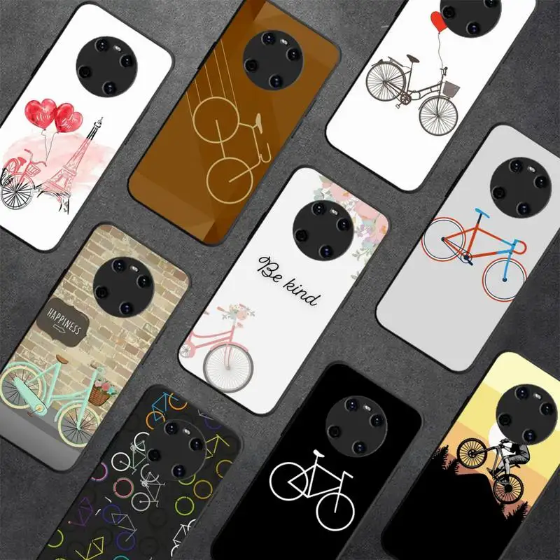 

BIKE Cycling Art Phone Case for Huawei Y 6 9 7 5 8s prime 2019 2018 enjoy 7 plus