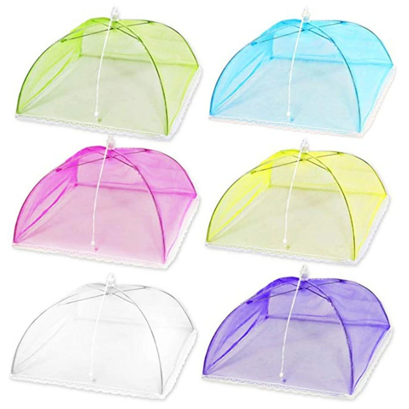 

6 шт., всплывающая сетчатая Крышка для пищевых продуктов