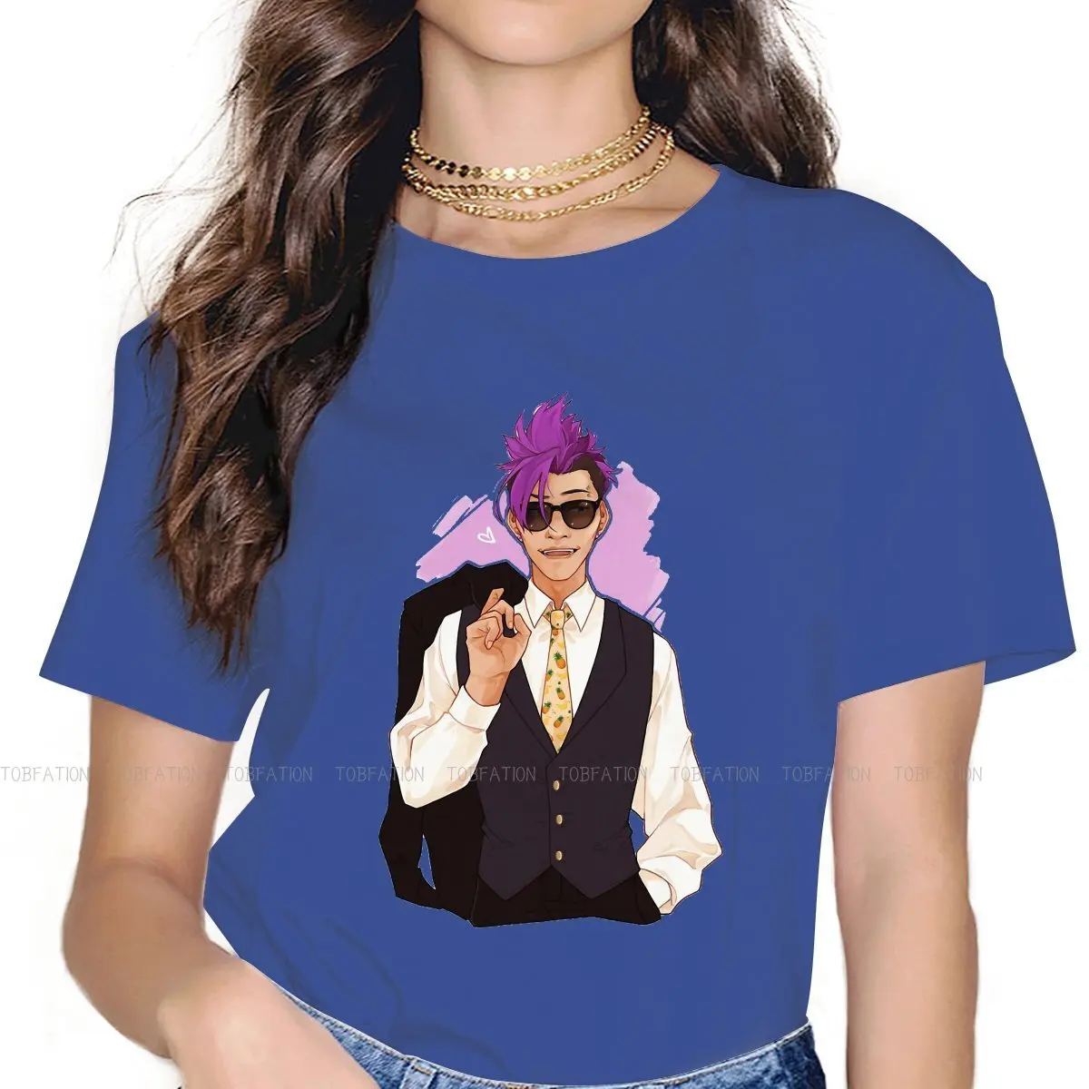 

Banana Fish Original TShirts Lookin Classy Girl T Shirt 5XL Clothing