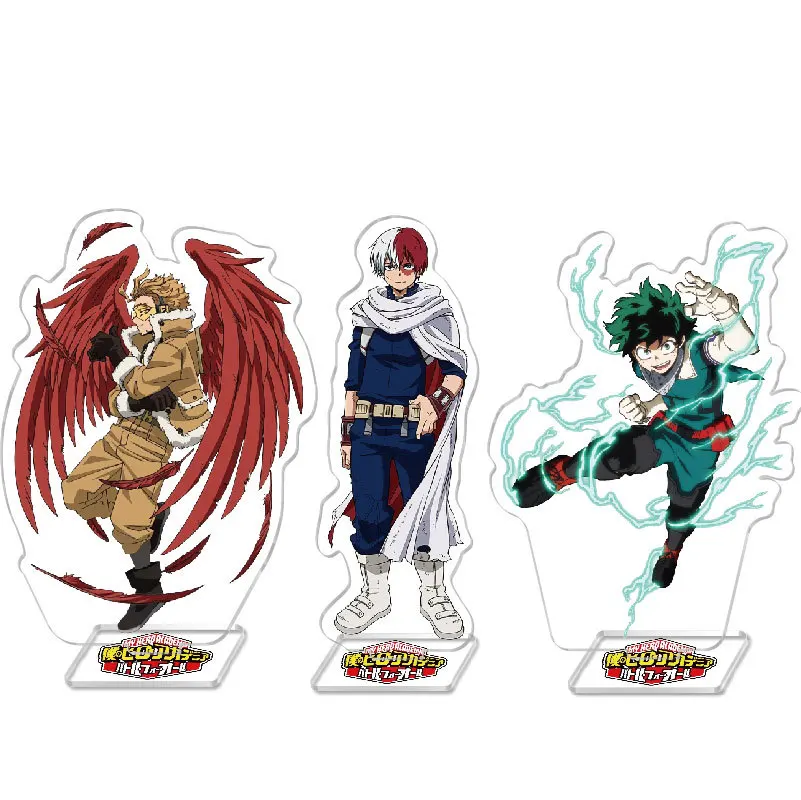 

Мой герой Академия Shoto Izuku мидория Katsuki Bakugo Tomura аниме акриловая подставка фигурка Коллекционная модель игрушка Косплей Подарки