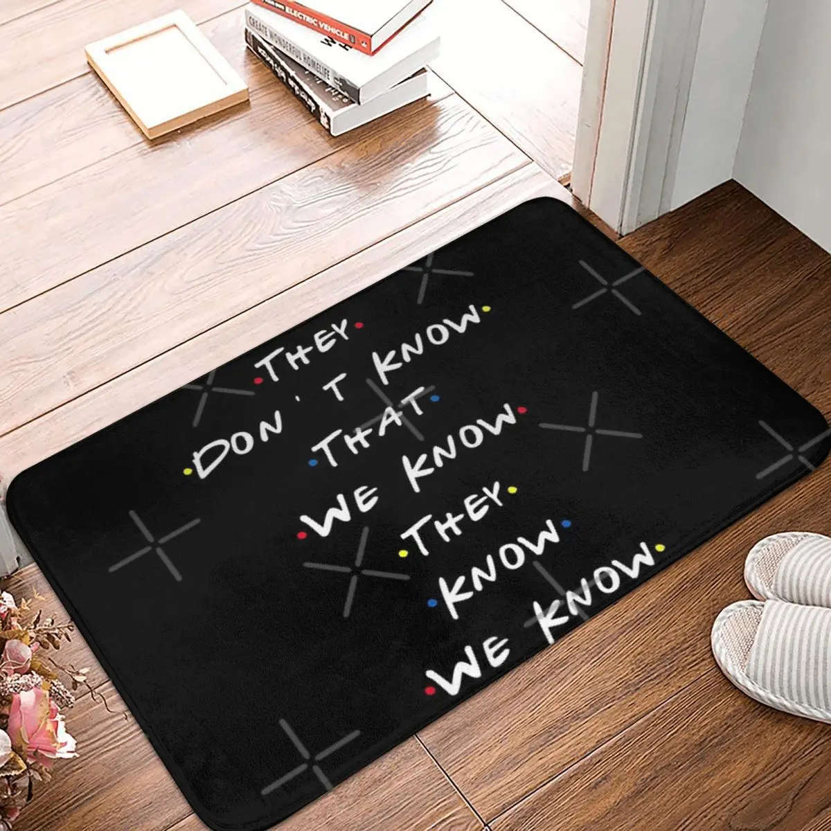 

They Dont Know That Carpet, Polyester Floor Mats Mats Living Room Gifts Mats Mats Customizable