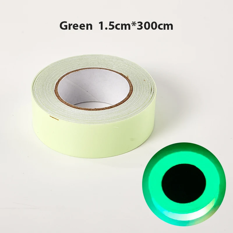 

1Roll Sticker Fishing Rod Luminous Sticker Protecting Fishing Rod Bandage Glow in the Dark DIY Self-adhesive Tape Fishing Tool