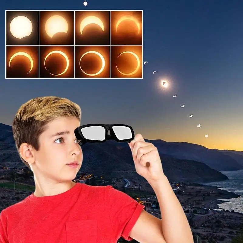 Солнцезащитные очки Eclipse Защита от Солнца-защищает глаза вредных лучей во время