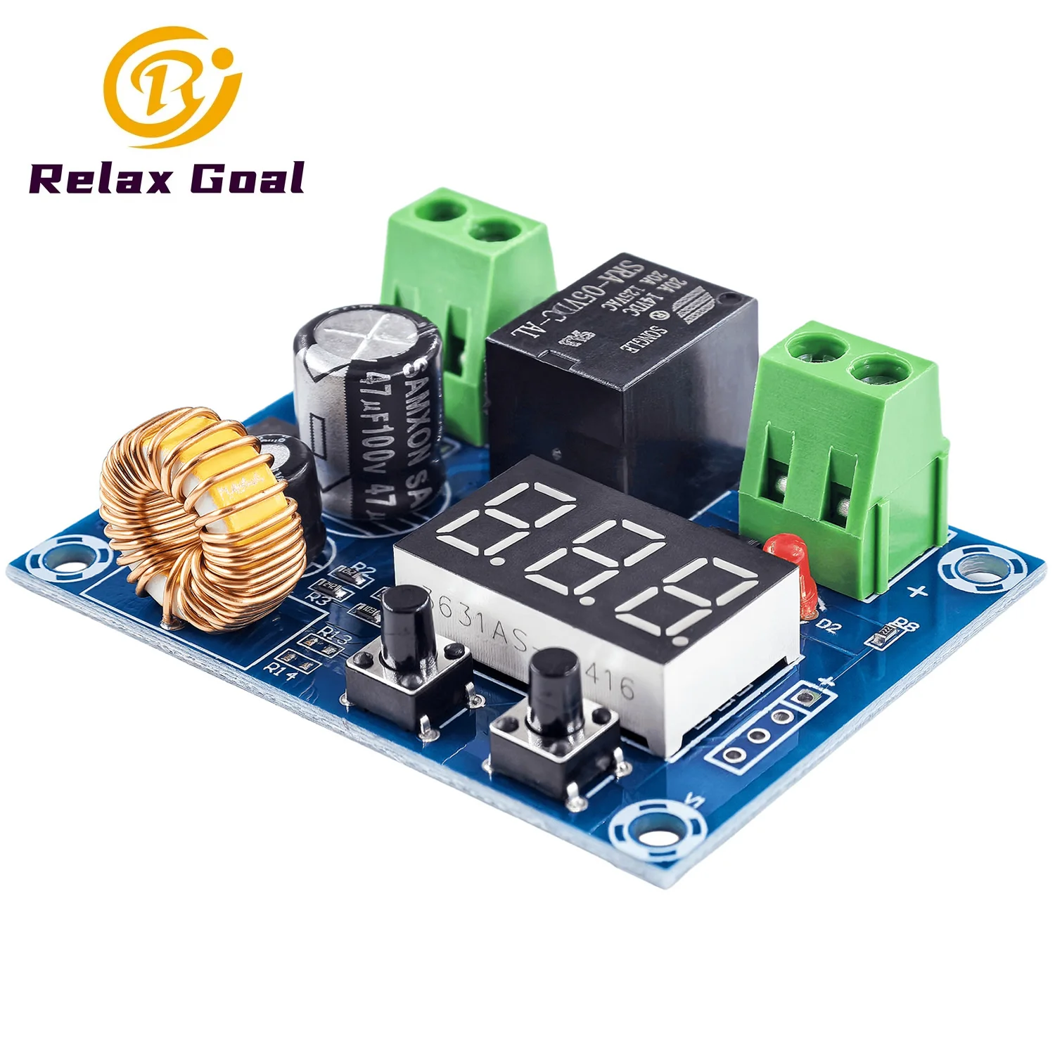 XH-M609 DC 12V-36V зарядное устройство модуль напряжения цифровой дисплей защита от