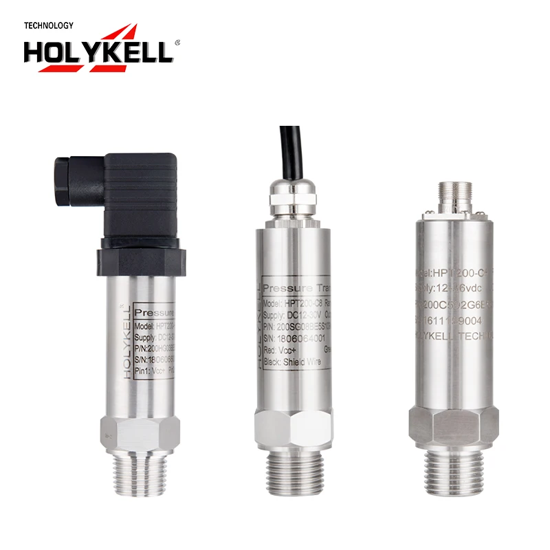 

Holykell OEM цифровой RS485 Modbus датчик давления G1/2 ''Male 0.25% F.S