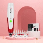 Профессиональная микро Ручка Dr Pen Dermapen для лечения фолиатов, сужение пор, мезотерапия, Автоматическая микро-игла, Дерма-терапия
