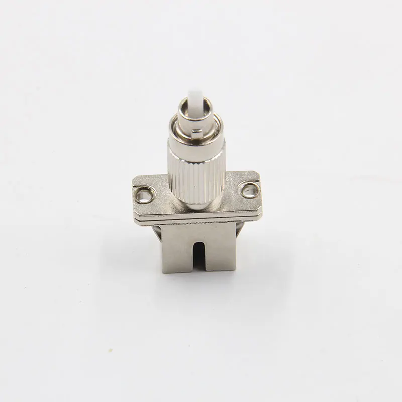 High Quality FC male SC female FC-SC metal flange adapter round turn square fiber flange cable connector low price