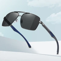 double bridge rectangle sun glasses polarized mirror sunglasses custom made myopia minus prescription lens 1 to 6