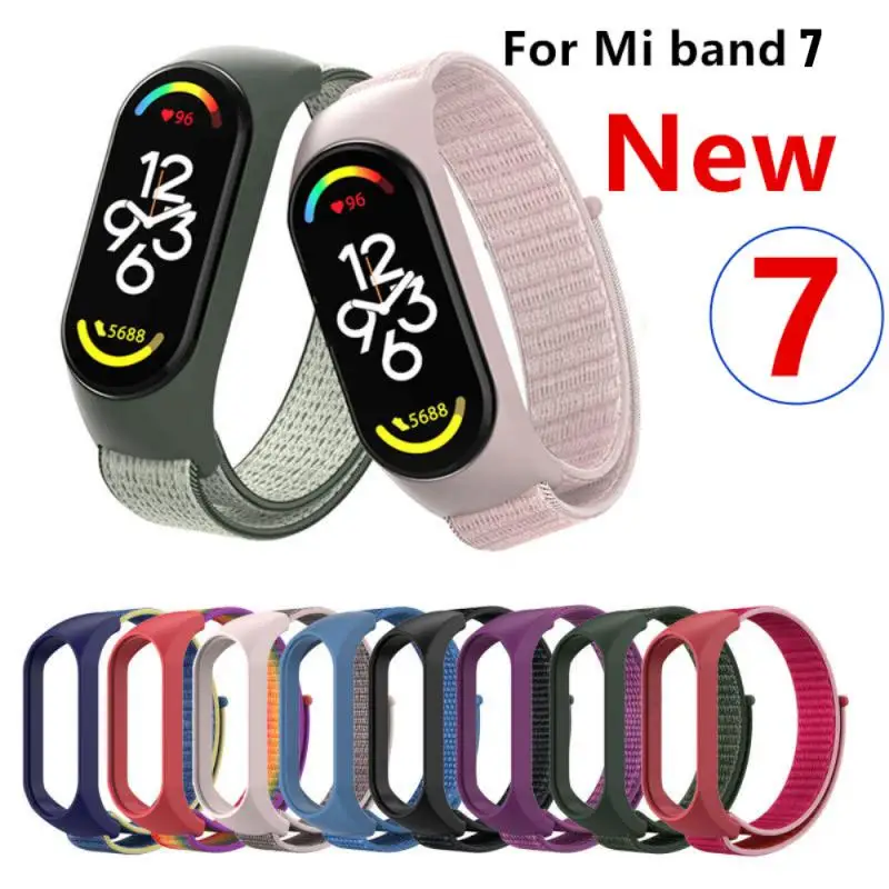 

Ремешок силиконовый для смарт-часов Xiaomi Mi Band 7, водонепроницаемый спортивный браслет для Mi Band 7 Ocean