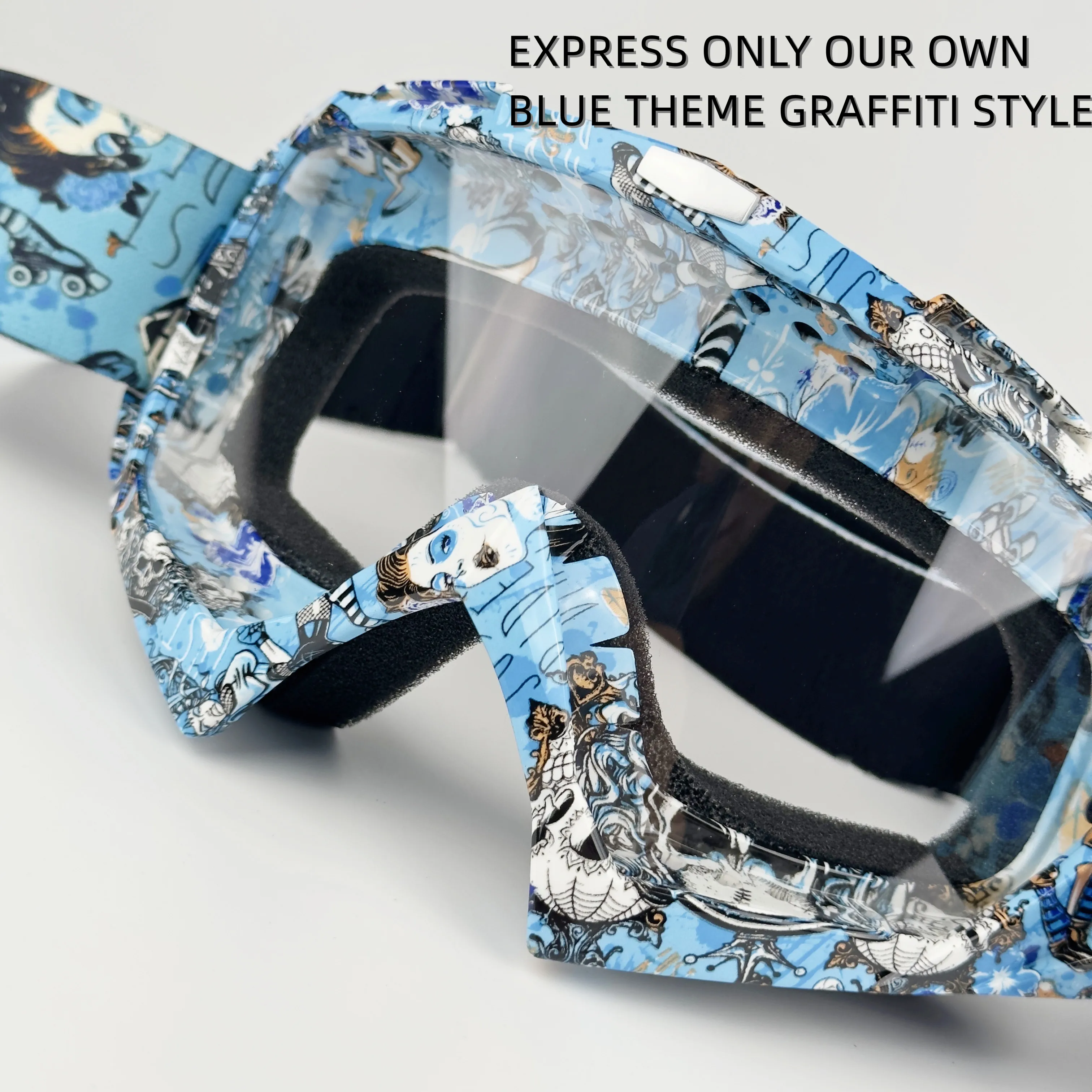 Велосипедные очки унисекс для мотокросса горного велосипеда джипа внедорожный