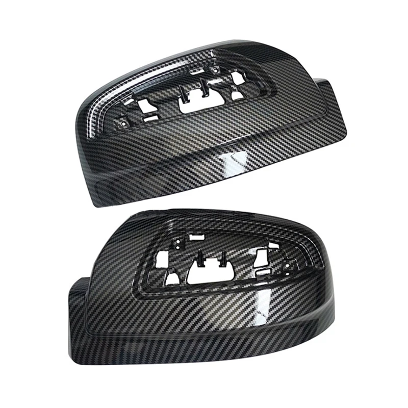 

1 Pair Carbon Fiber Rear Mirror Cover Shell Cap For Mercedes-Benz Viano W639 2011-2015 A6398110461 A6398110561
