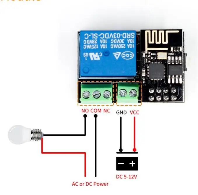 ESP8266 ESP-01S 5 В Wi-Fi релейный модуль вещи умный дом пульт дистанционного управления для Arduino ESP01S беспроводной разъем модуля WIFI (art.: 3920ccf481b38) - 3920ccf481b38