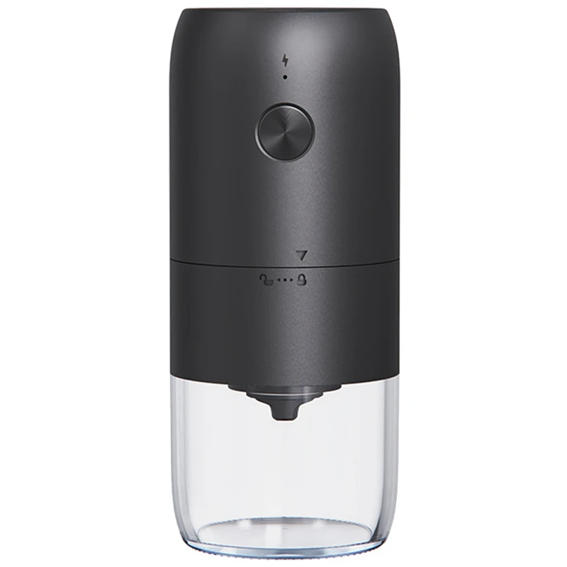 

1 Piece Coffee Grinder Spice Grinder USB Rechargeable Coffee Bean Grinder With Removable Bowl,Coffee Bean Grinder With Brush,