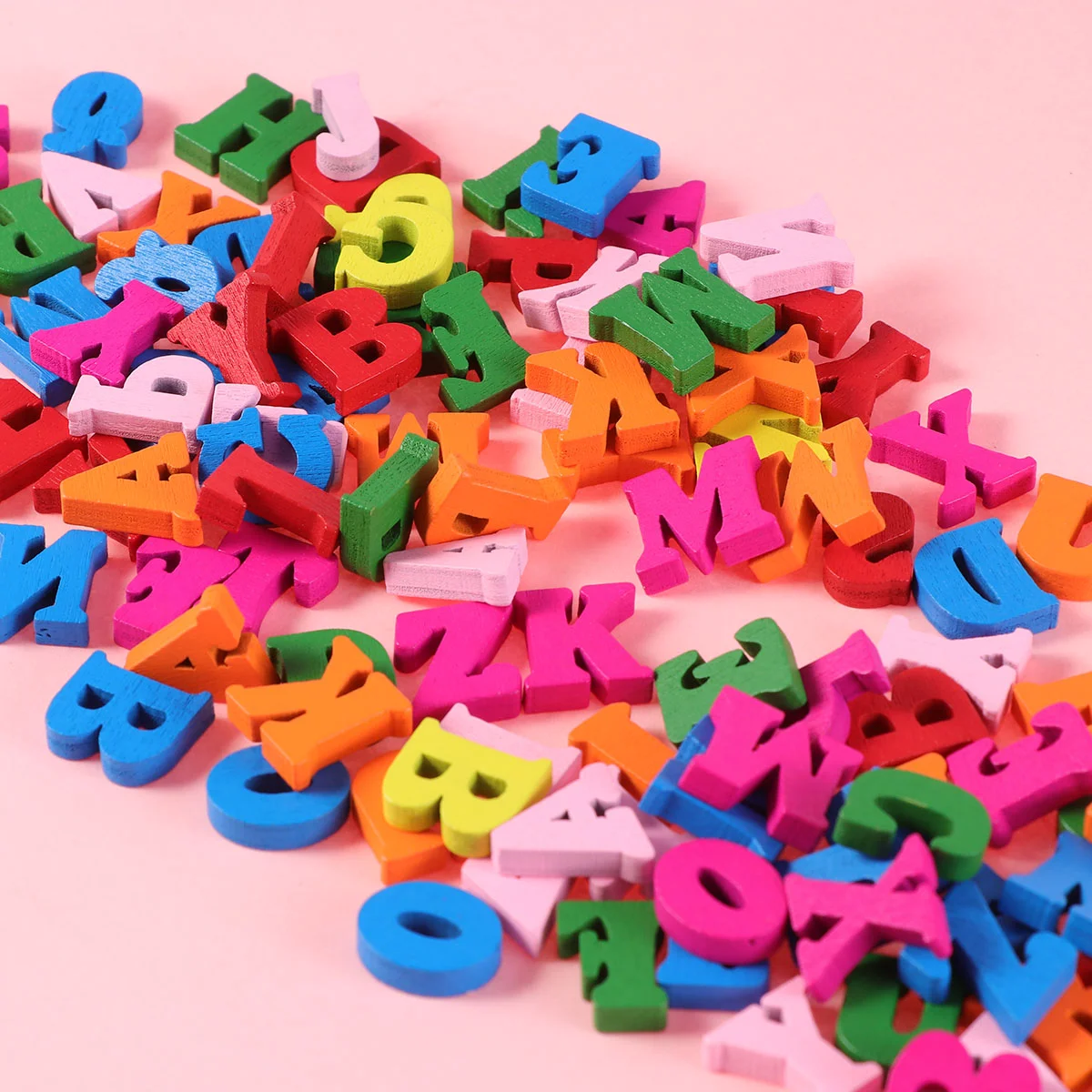 

100 Cardboard Letters Letters Alphabet Wall Decor Letter Blocks Small Letters for Crafts