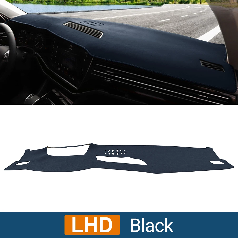 

Для Volkswagen VW Touareg CR7 2019-2025: Коврик на приборную панель, защита от солнца, накладка на панель приборов, аксессуары