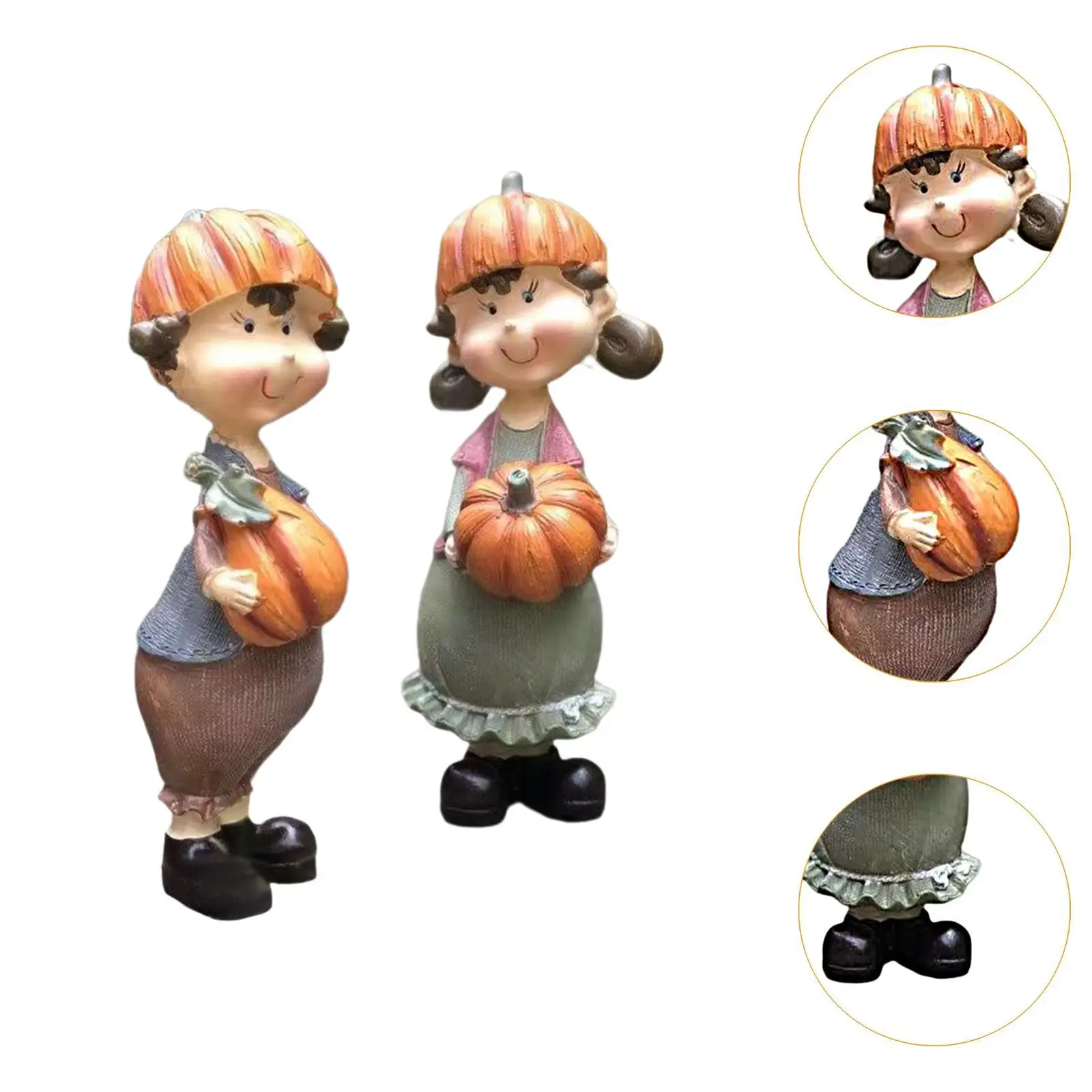 Миниатюрные фигурки 2 шт. для кукольного домика балкона террариума