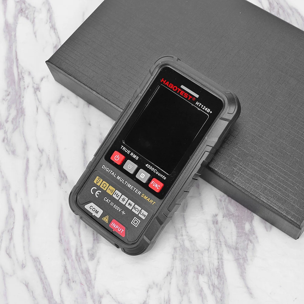 

Профессиональный мультиметр зонд с ЖК-экраном мини цифровой мультиметр умная подсветка ABS для вольтметра амперметра Омметр Тестер измерит...