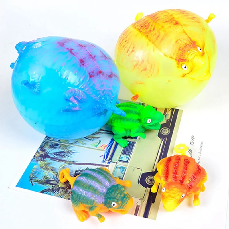 

Надувной шар динозавра, детские игрушки, водный шар, Сжимаемый воздушный шар с животными, игрушка для мальчиков и девочек, новинка, украшение для вечеринки, подарок, случайный выбор