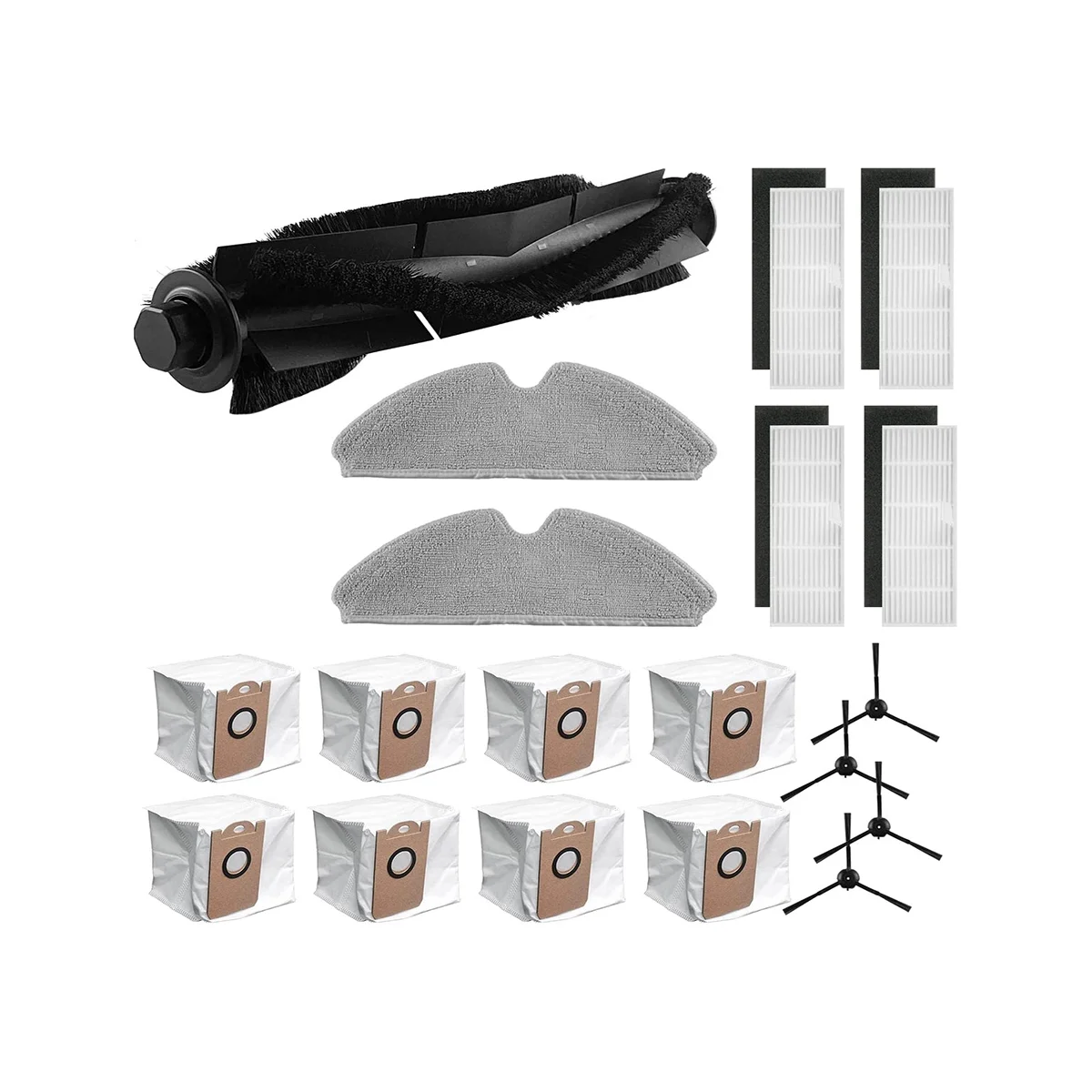 

Fit for M7 Pro Dust Bag Filters Main Rolling Brushes Mop Cloths Cleaning Pads Accessories