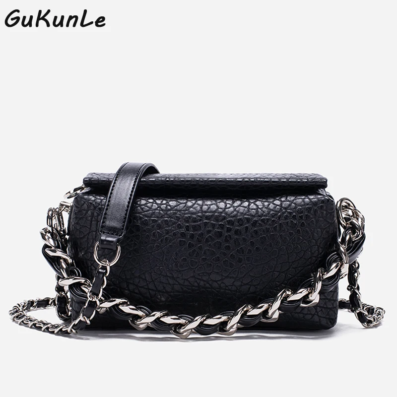 

Vintage Women's Box Bag Ins Retro Bag Female Small Square Chain Shoulder Messenger Bags Lady Purses 2022 Pouch Hand Bag Women