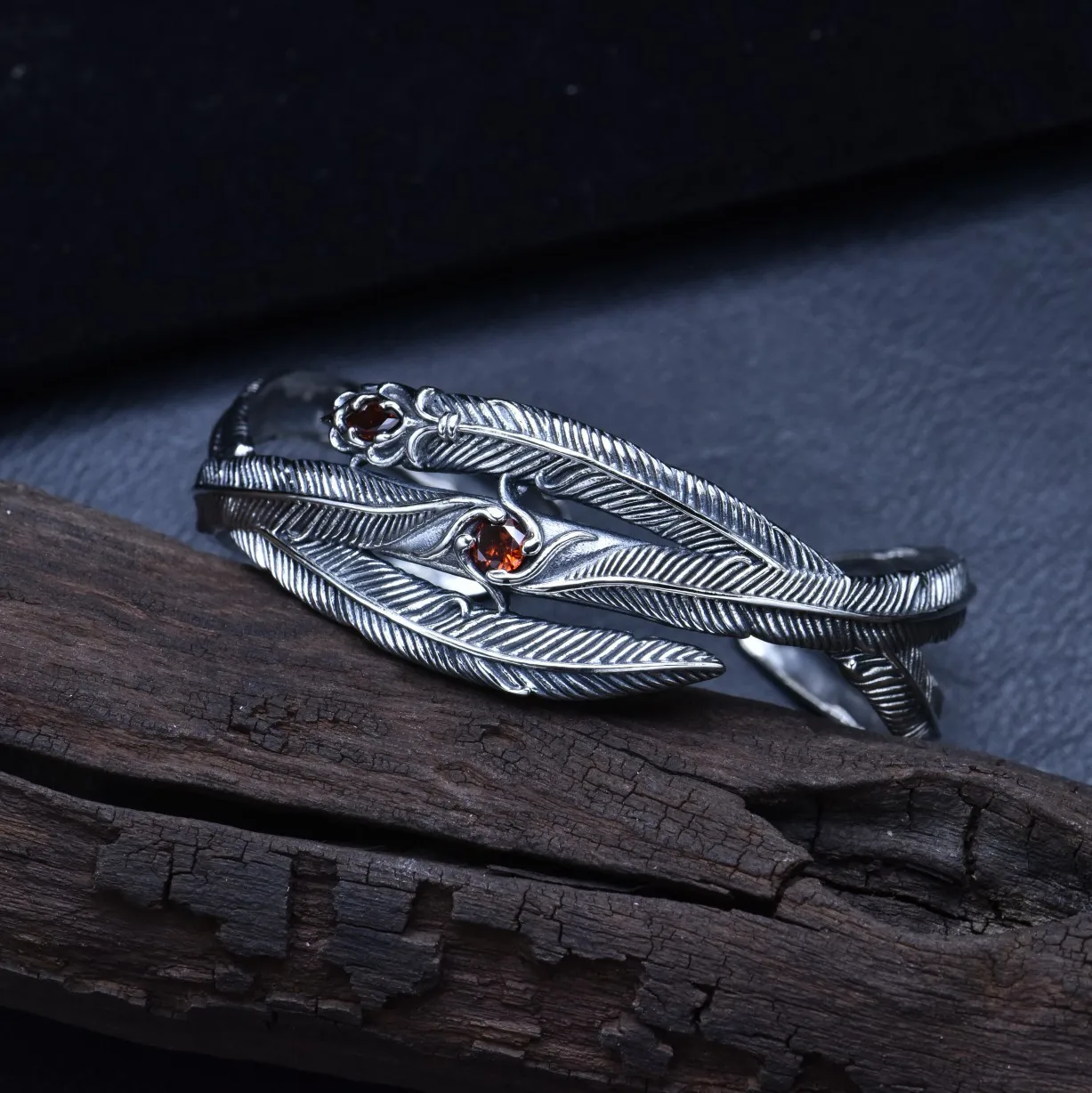 Модный браслет из стерлингового серебра 925 пробы с многослойным мужским