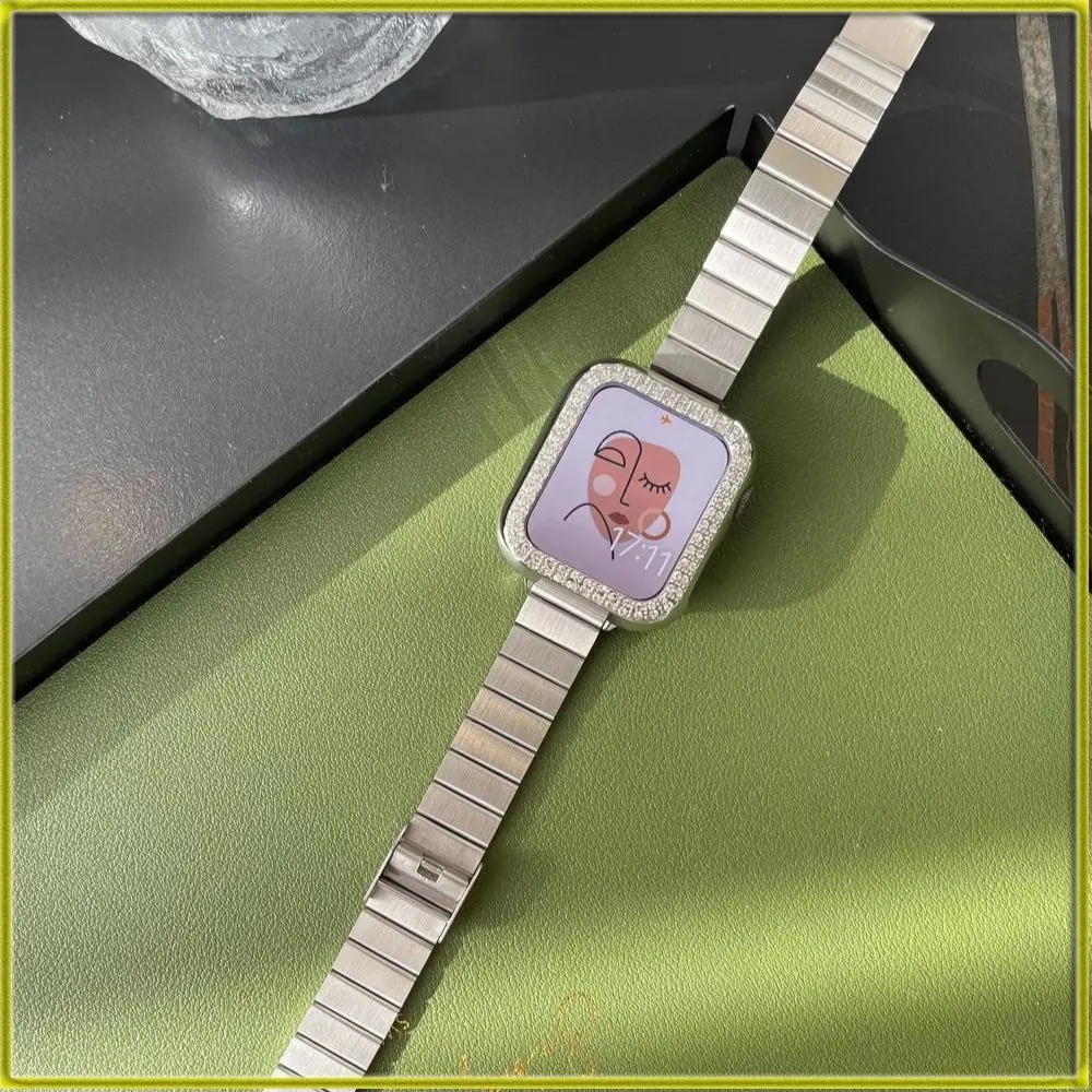 

Watch Bracelet Brand New Watch Strap for Apple Watch Vintage Stainless Steel Metal Thin Watch Strap for iwatch7123456se