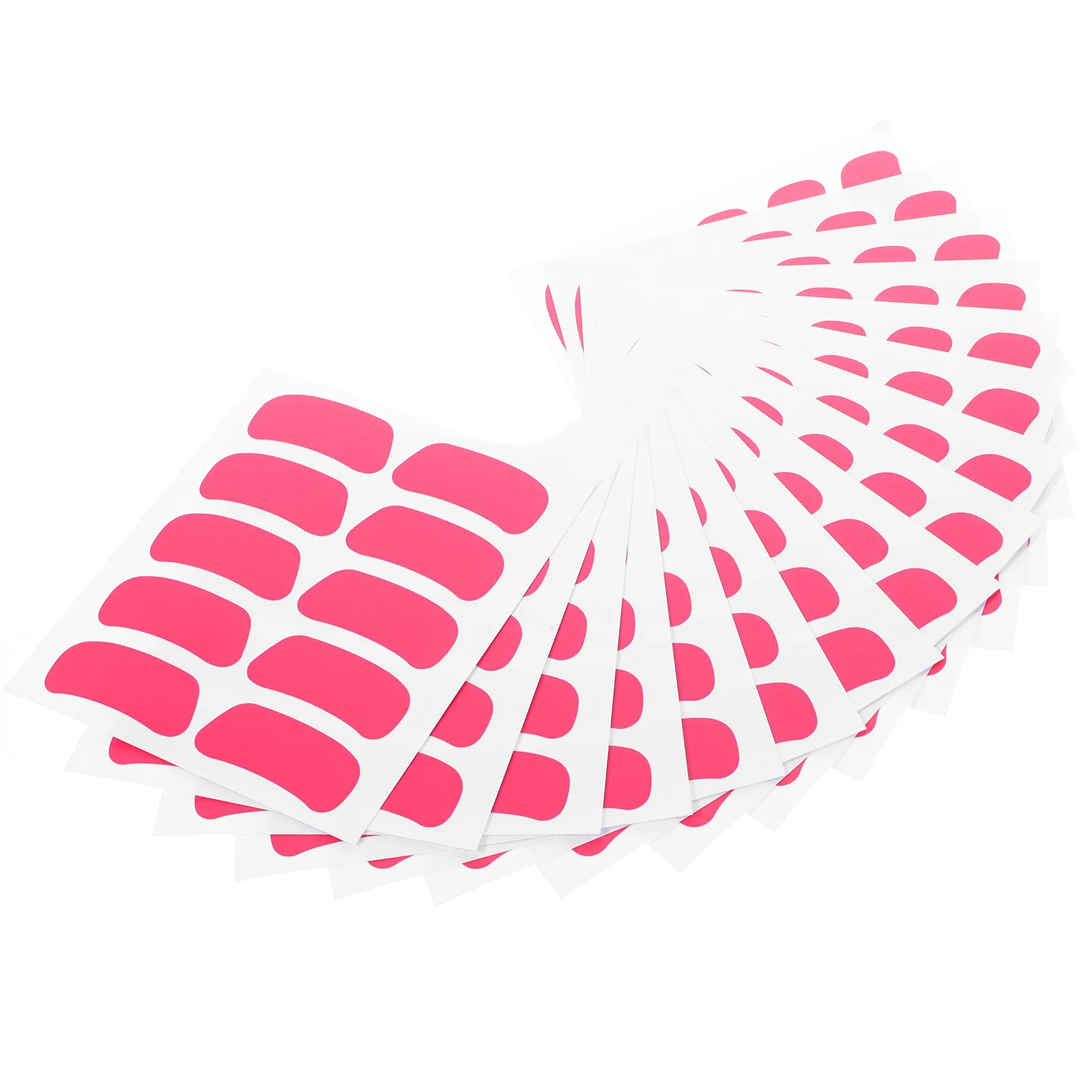 16-листые наклейки для глаз вентиляторов бейсбольное лицо портативные полоски