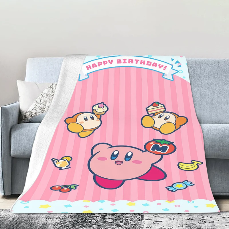 Флисовое одеяло для дивана зимнее теплое постельное белье из микрофибры D-Kirbys