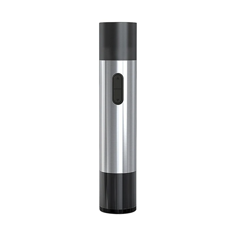 

Electric Wine Opener, Automatic Cordless Rechargeable Opener Stainless Steel With Beer Opener For Wine Lovers Gift