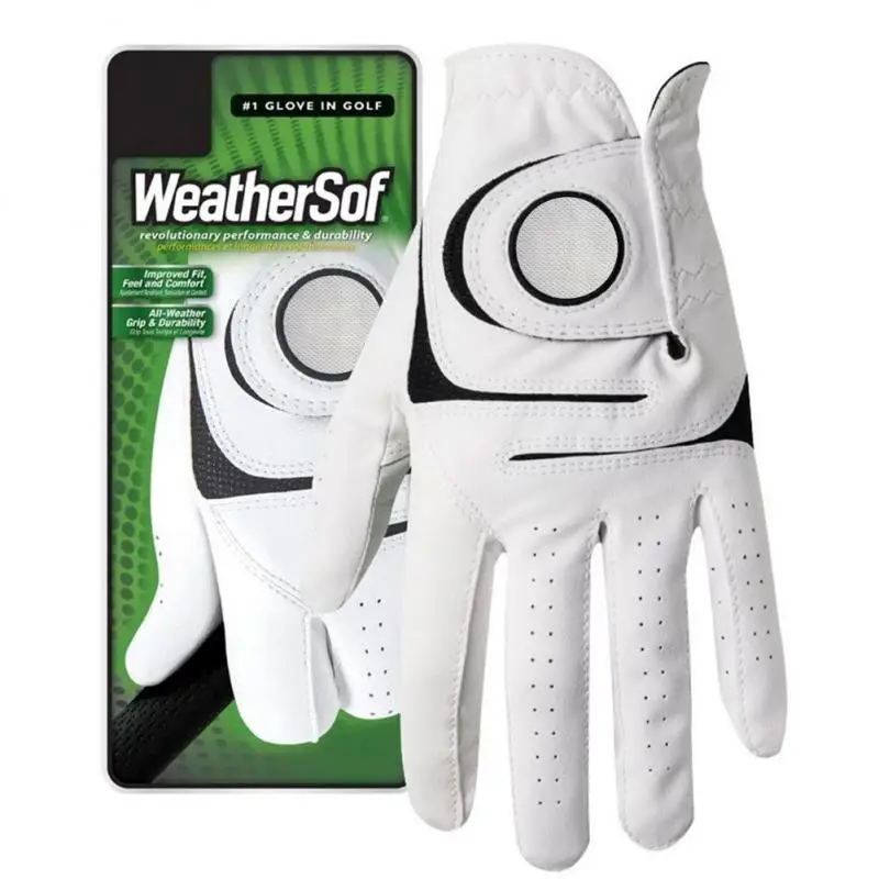 

Pack 1 Pcs Golf Gloves Men Left/Right Hand Soft Breathable Pure Sheepskin Genuine Leather With Anti-Slip Granules Men Golf Glove