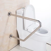 safety stainless steel handrail bathroom handicap helpful toilet seat handle elderly shower suporte banheiro disabled products
