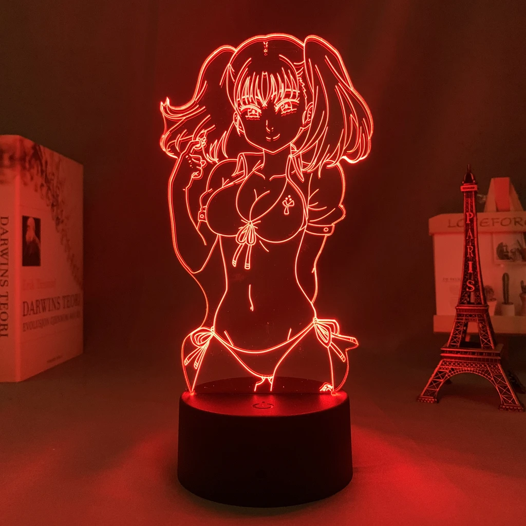 

Anime 3d Lamp The Seven Deadly Sins Diane Nightlight for Bedroom Decoration Nanatsu No Taizai Manga Led Light Birthday Gift