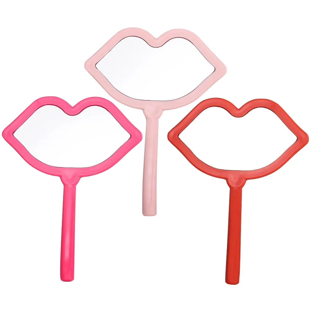 

3Pcs Handheld Hand Makeup Portable Makeup Mirror Vanity Mirror Personal Makeup Mirrors Makeup Mirror Mirror
