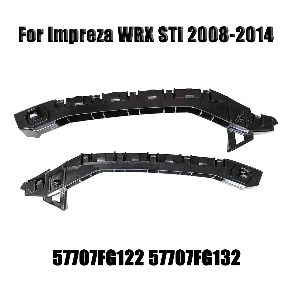 

Cover Bumper Bracket 2pcs Black Car Accessories Easy To Install Front Fender LEFT & RIGHT Side Plastic Replacement