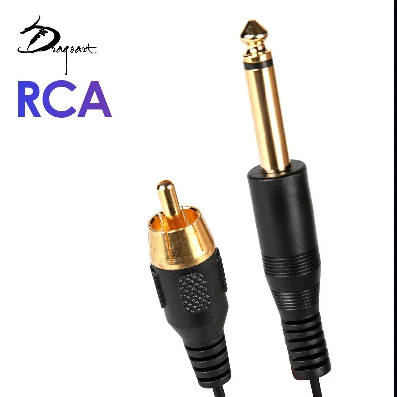 

Tattoo Supply Wholesale Tattoo Pen Clip Cord RCA 2.5m Tattoo Clip Cord