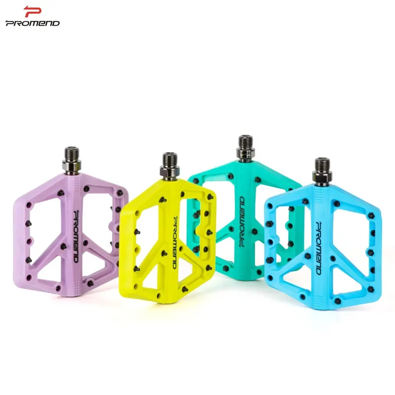 Велосипедные педали PROMEND ультралегкие подшипники с нейлоновой плоской